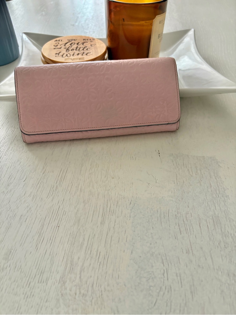 Loewe Anagram Continental Wallet